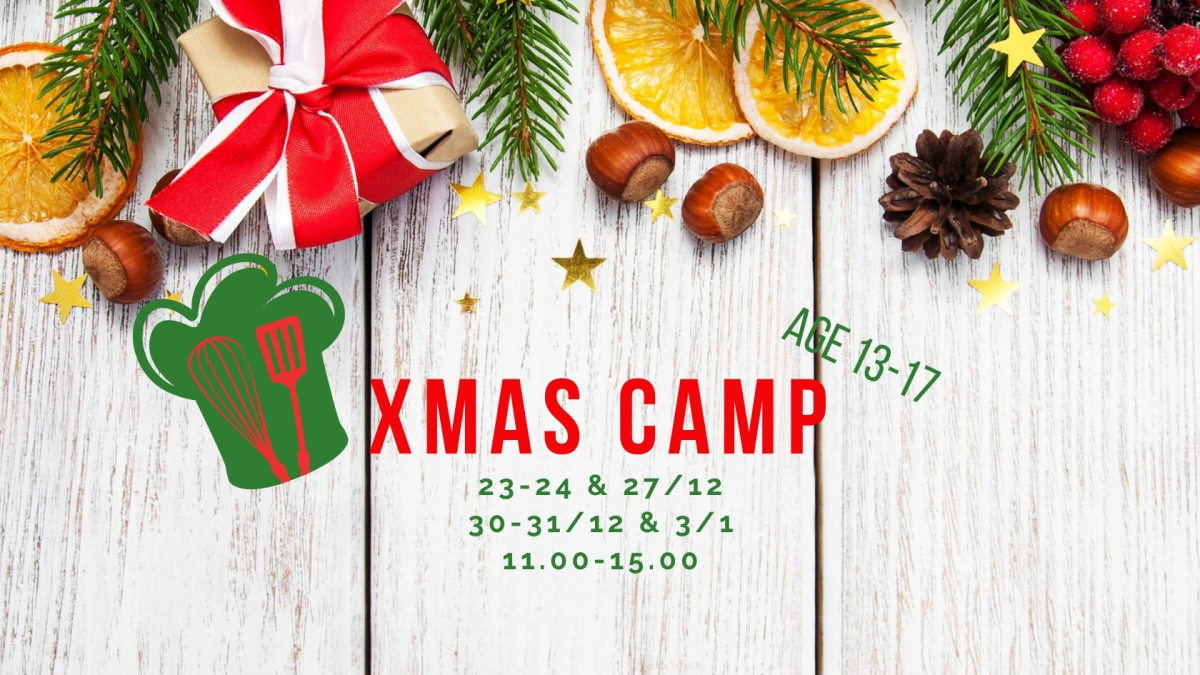 Xmas Cooking Camp για Εφήβους!